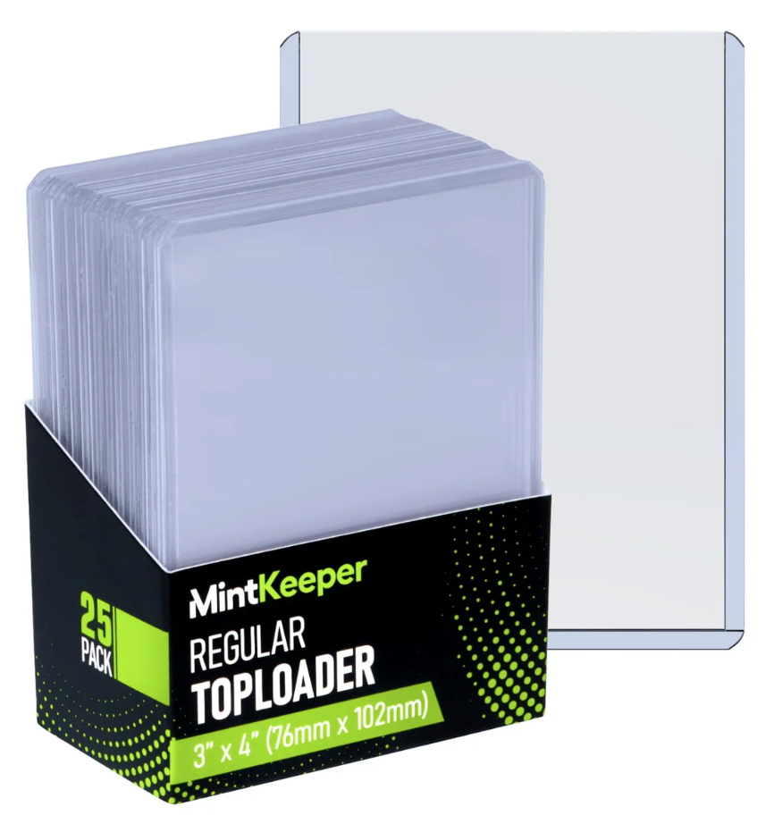 MintKeeper 3"x4" Regular Toploaders