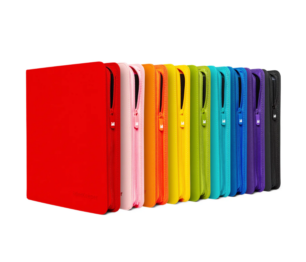 MintKeeper - Premium 12-Pocket Zip Card Binder