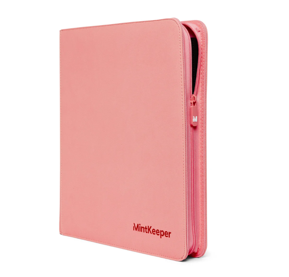 MintKeeper - Premium 12-Pocket Zip Card Binder
