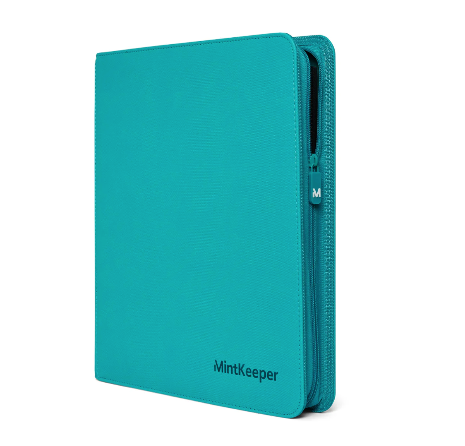 MintKeeper - Premium 12-Pocket Zip Card Binder